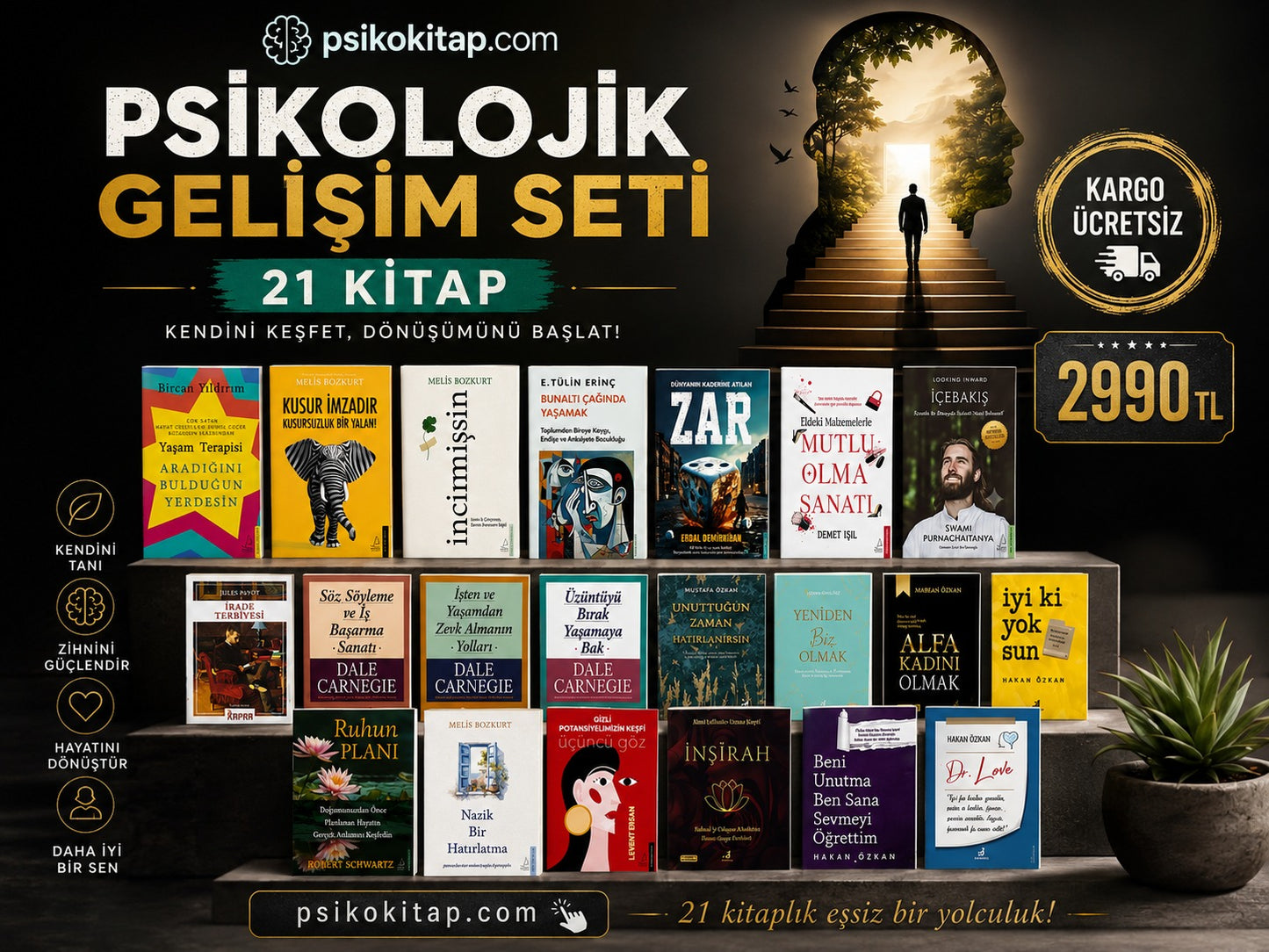 PSİKOLOJİK Gelişim Seti 21 Kitap Set