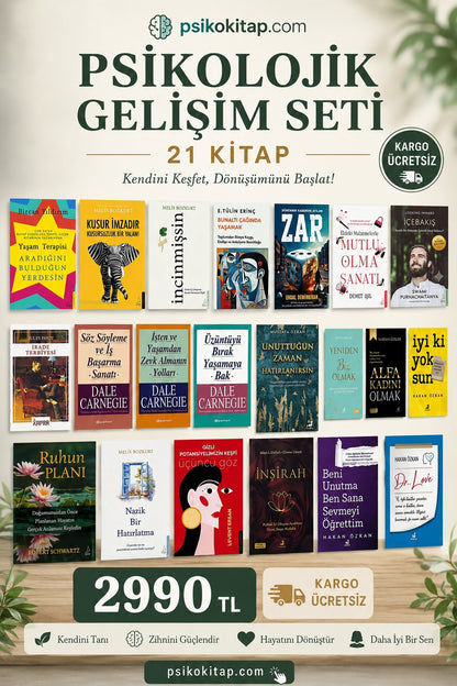 PSİKOLOJİK Gelişim Seti 21 Kitap Set